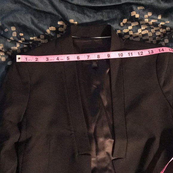 Like New Fringe Black Blazer from Banana Republic - Picture 9 of 11